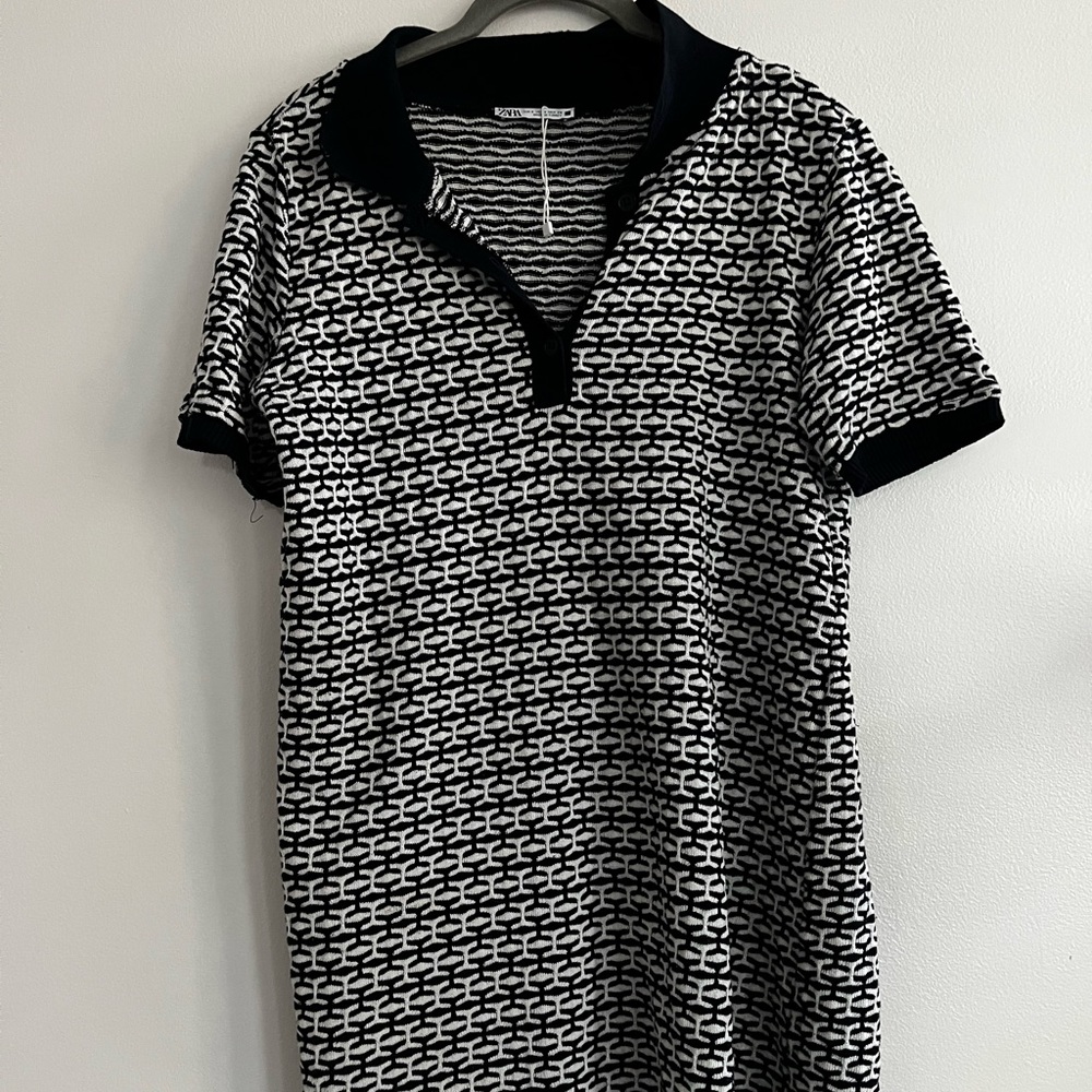 Zara knit mini dress